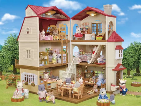Sylvanian Families Casa con Luces - El atico secreto- Casa de Muñecas 5708
