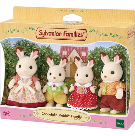 Sylvanian Families Familia Conejo Chocolate 5655