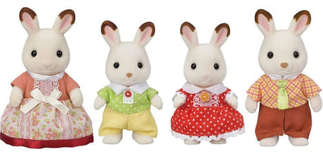 Sylvanian Families Familia Conejo Chocolate 5655