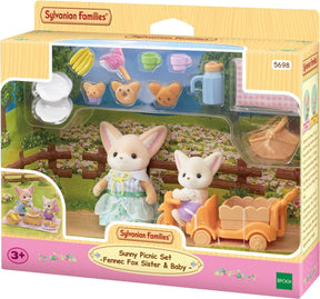 Sylvanian Families Set Picnic Hermanos Zorros Del Desierto 5698
