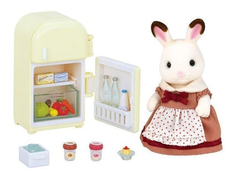 Sylvanian Mama Conejo Chocolate Con Set De Heladera 5014sy