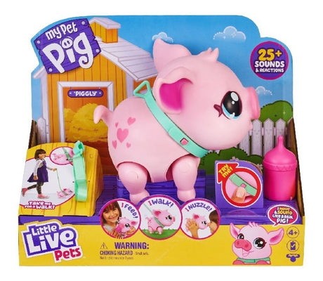 Little Live Pets Piggly Mascota Cerdita Interactiva 26366