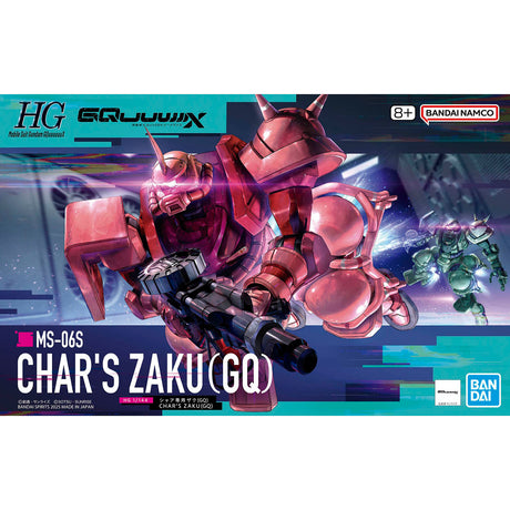 Bandai Hobby Char's Zaku HG 1/144 GQ Model Kit 2773842