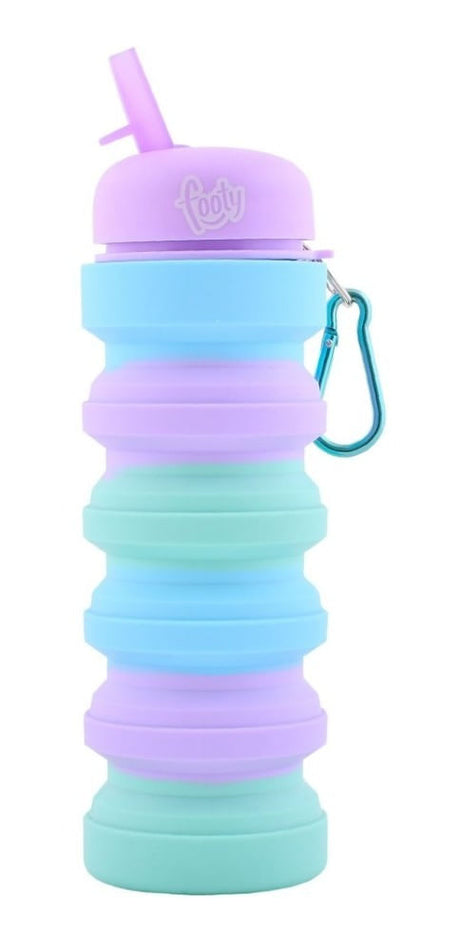 Footy Botella De Silicona Acordeon Color Mix 450ml Botfty22