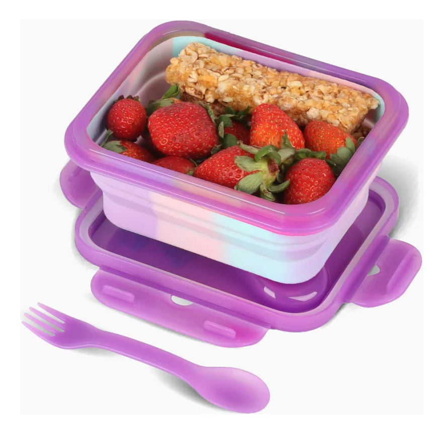 Footy Lunchera Plegable Con Un Compartimento Smile Ts101
