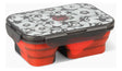 Footy Lunchera Plegable Con Dos Compartimentos Pelota Ts203