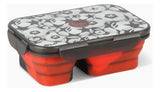 Footy Lunchera Plegable Con Dos Compartimentos Pelota Ts203