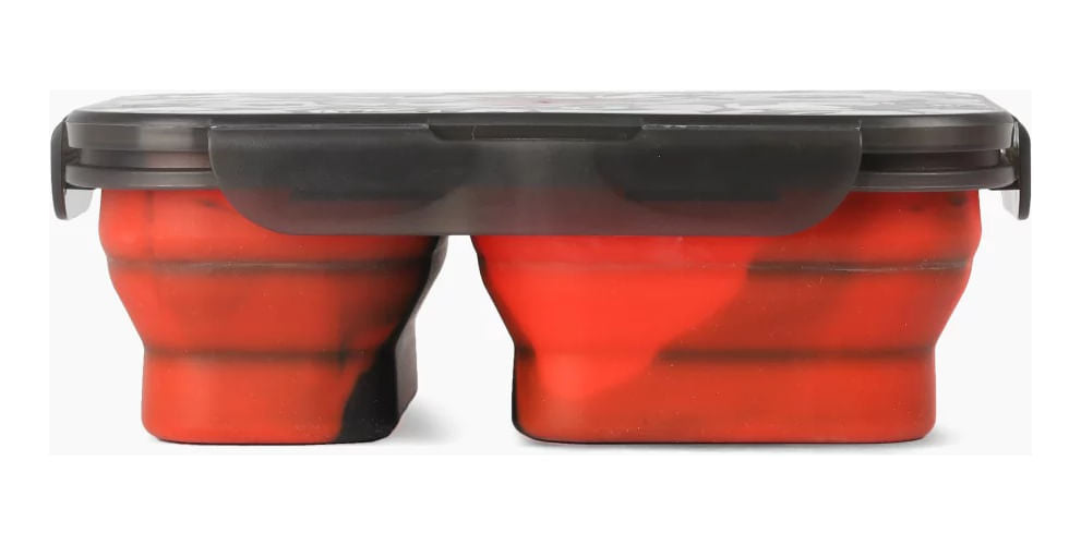Footy Lunchera Plegable Con Dos Compartimentos Pelota Ts203