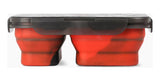 Footy Lunchera Plegable Con Dos Compartimentos Pelota Ts203