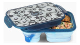 Footy Lunchera Plegable Con Dos Compartimentos Pelota Ts203