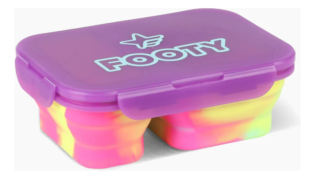 Footy Lunchera Plegable Con Dos Compartimentos Batik Ts204