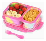 Footy Lunchera Plegable Con Dos Compartimentos Batik Ts204