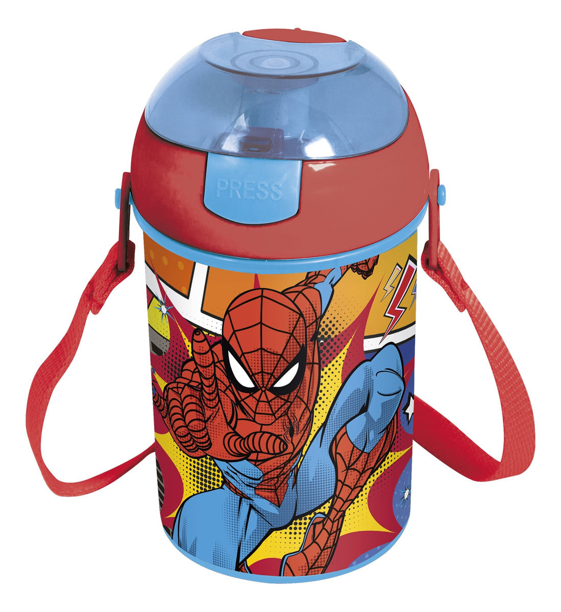 Cantimplora Infantil Pop Up Spiderman 450ml 1094