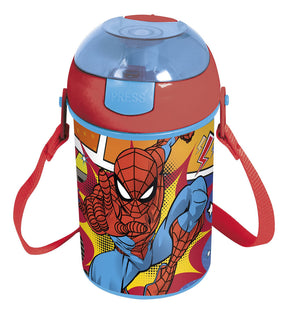 Cantimplora Infantil Pop Up Spiderman 450ml 1094