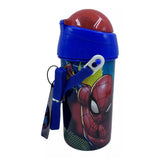 Botella con sorbete Spiderman HA099