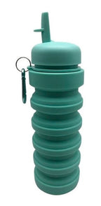 Botella Silicona Plegable Pico Rebatible Urbana Lisa Ck268