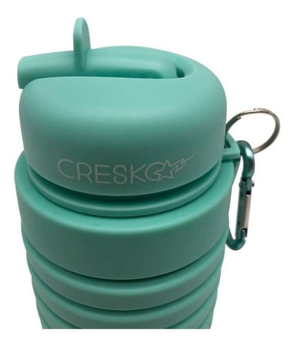 Botella Silicona Plegable Pico Rebatible Urbana Lisa Ck268