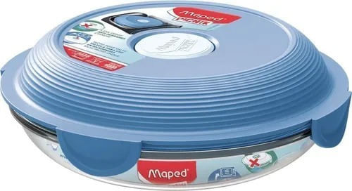 Maped Concept Adulto Plato Vidrio Azul 870603
