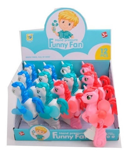 Unicornio con Ventilador De Mano 1834771