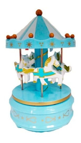 Cajita Musical Carrousel Con Luz 1841494