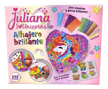 Juliana I Love Unicorns Alhajero Brillante Sisjul069