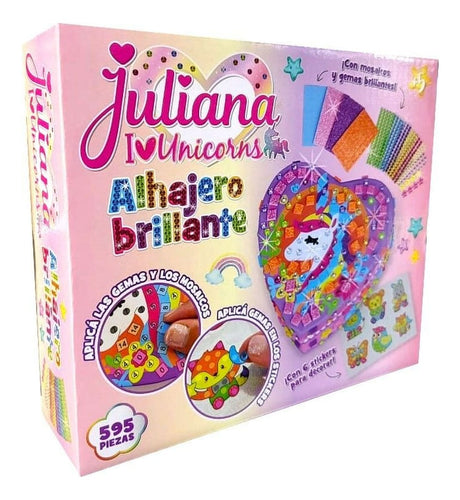 Juliana I Love Unicorns Alhajero Brillante Sisjul069