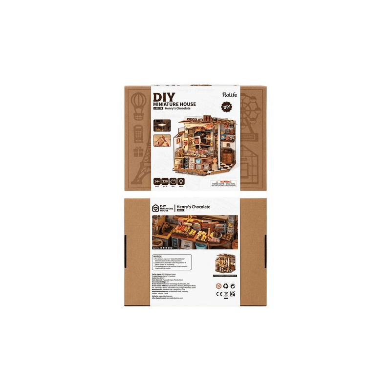 Robotime Puzzle Rolife Henry's Chocolate DG174