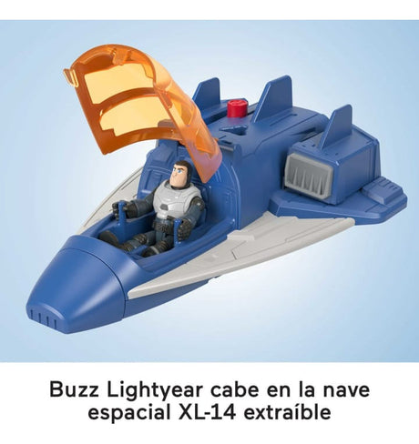 Imaginext Lightyear Nave Comando Estrella Hgt25 Mattel