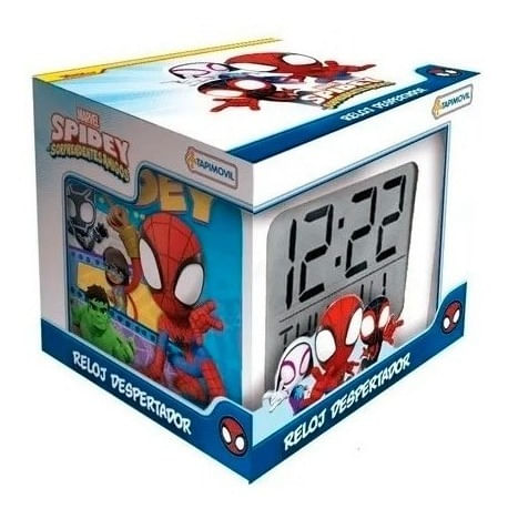 Marvel Spidey Reloj Despertador Vsp03307
