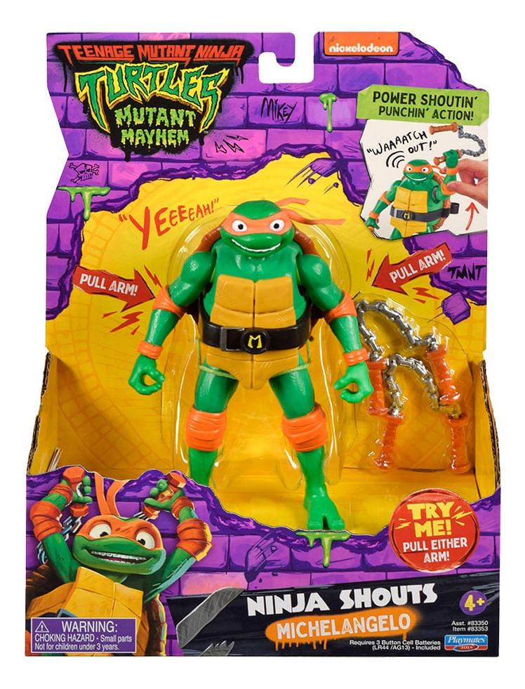 Tortugas Ninja Set Figura De Luxe Con Accesorios 83350