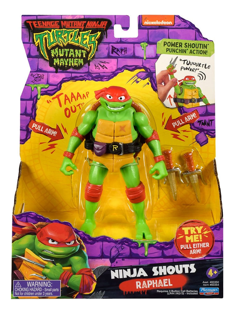 Tortugas Ninja Set Figura De Luxe Con Accesorios 83350