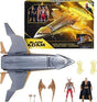 Black Adam Hawk Cruiser Set De Juego Con Figuras 21608
