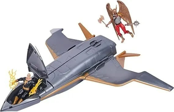 Black Adam Hawk Cruiser Set De Juego Con Figuras 21608