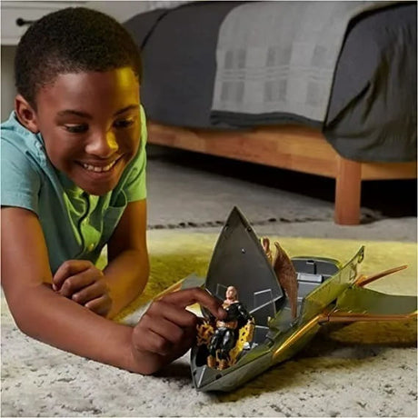 Black Adam Hawk Cruiser Set De Juego Con Figuras 21608