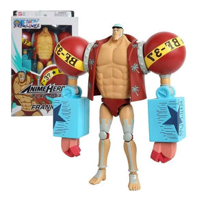 Figura One Piece Animé Héres Franky Articulado De 17cm 36938