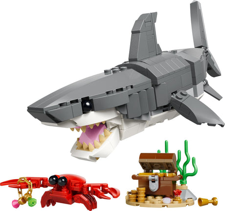 Lego Fierce Shark with a Treasure Chest 31381