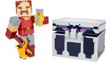 Minecraft Cofre De Batalla Con Accesorios Gtp24 Mattel