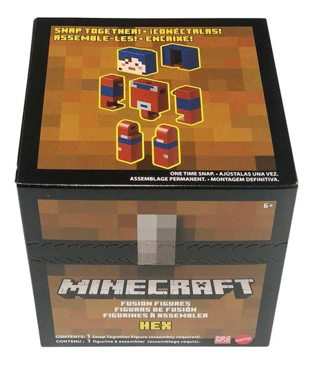 Minecraft Fusion Figuras Hex Figura Gvv14 Mattel