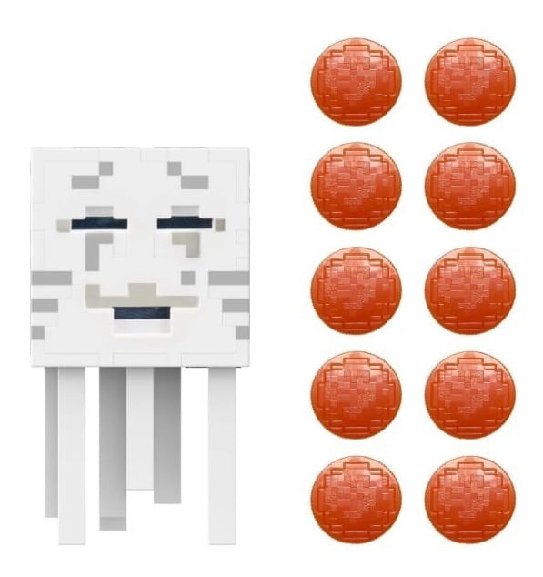 Minecraft Ghast Lanzador De Bolas De Fuego Hdv46 Mattel