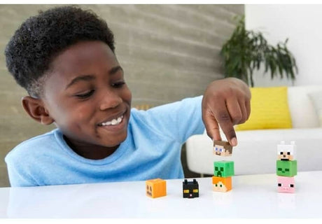 Minecraft Cabezas Mini Figura Hdv64 Mattel