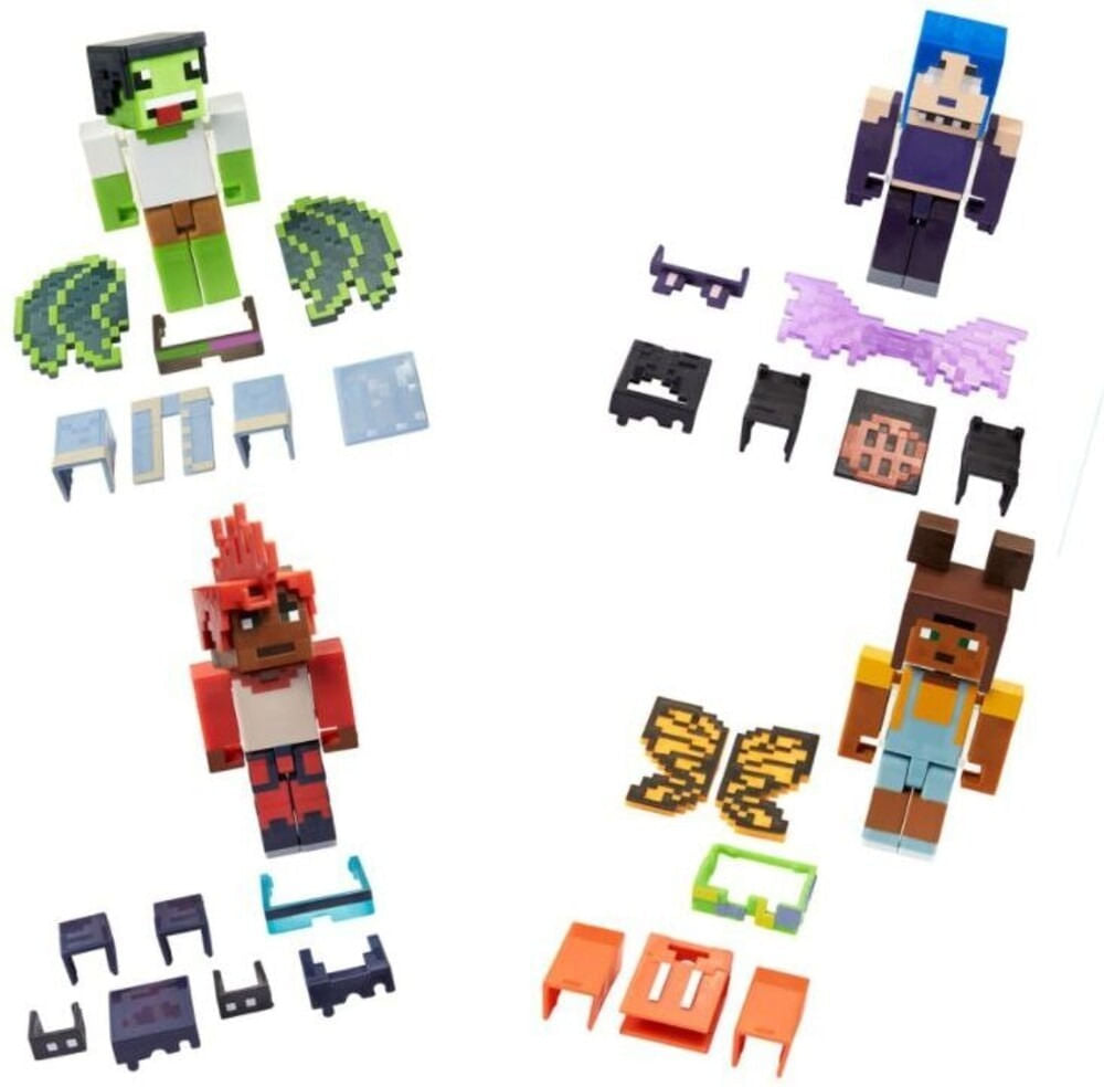 Minecraft Creator Figura Con Accesorios Hjg74 Mattel