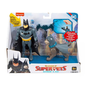 Dc Liga De Super Mascotas Ace Heroe Y Mascota Figuras HGL03