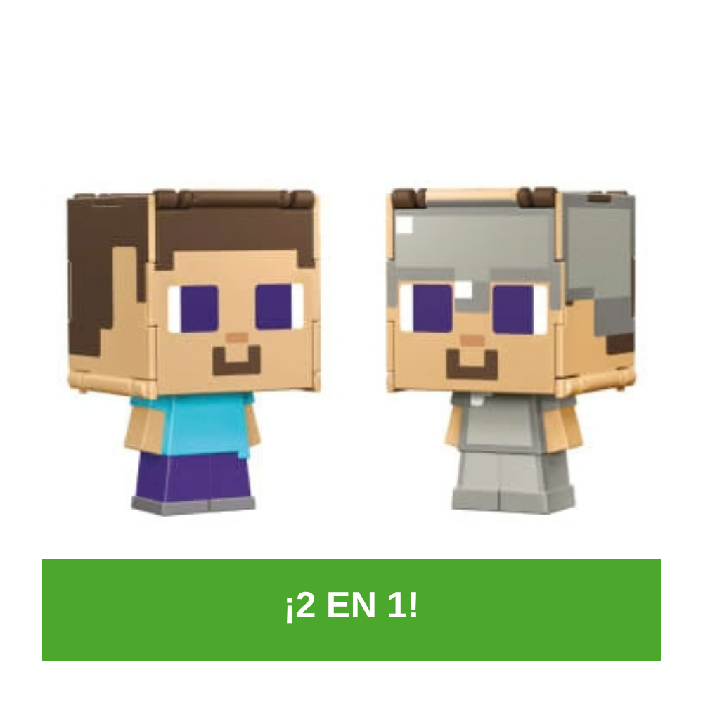 Minecraft Figuras Flippin' Figs HTL43
