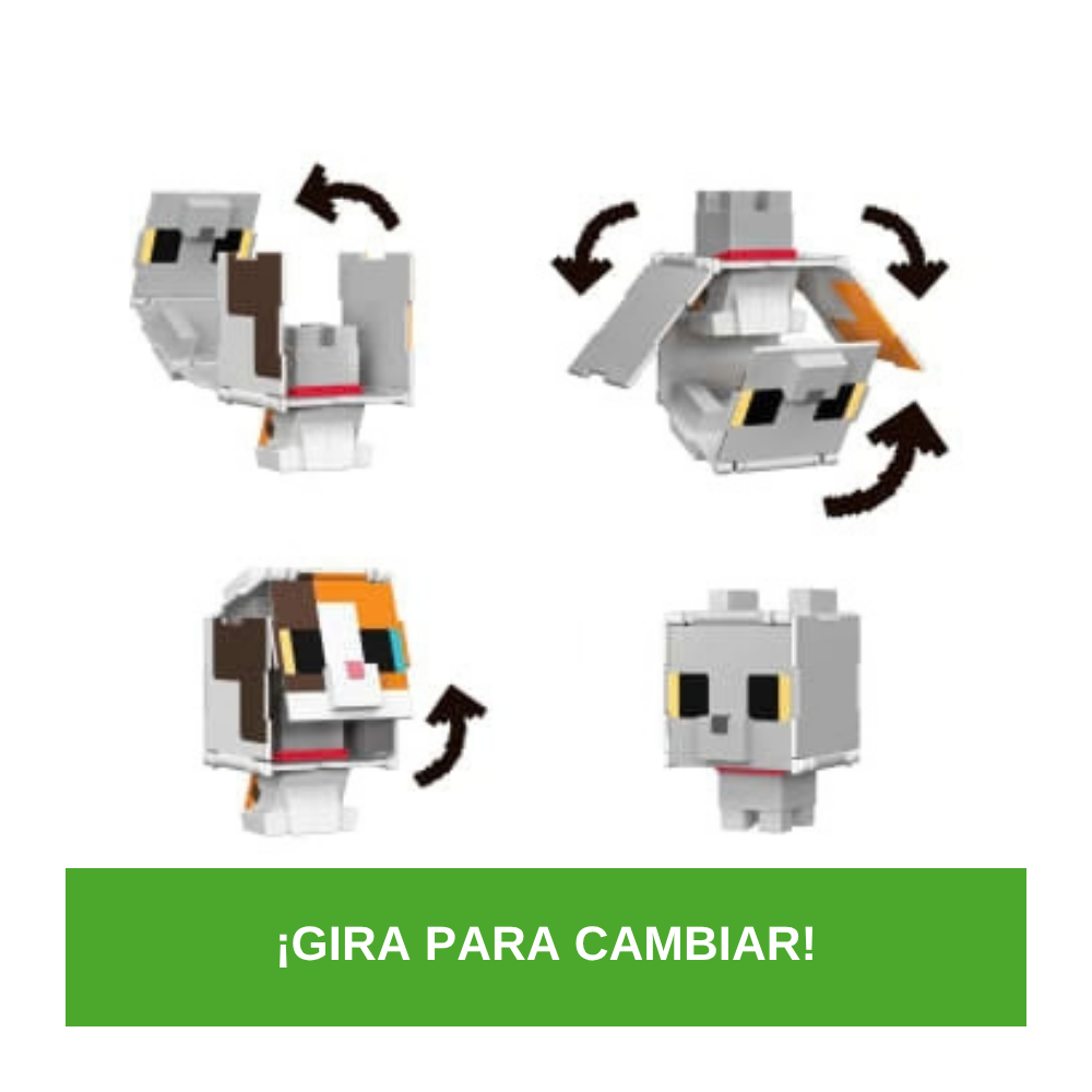 Minecraft Figuras Flippin' Figs HTL43