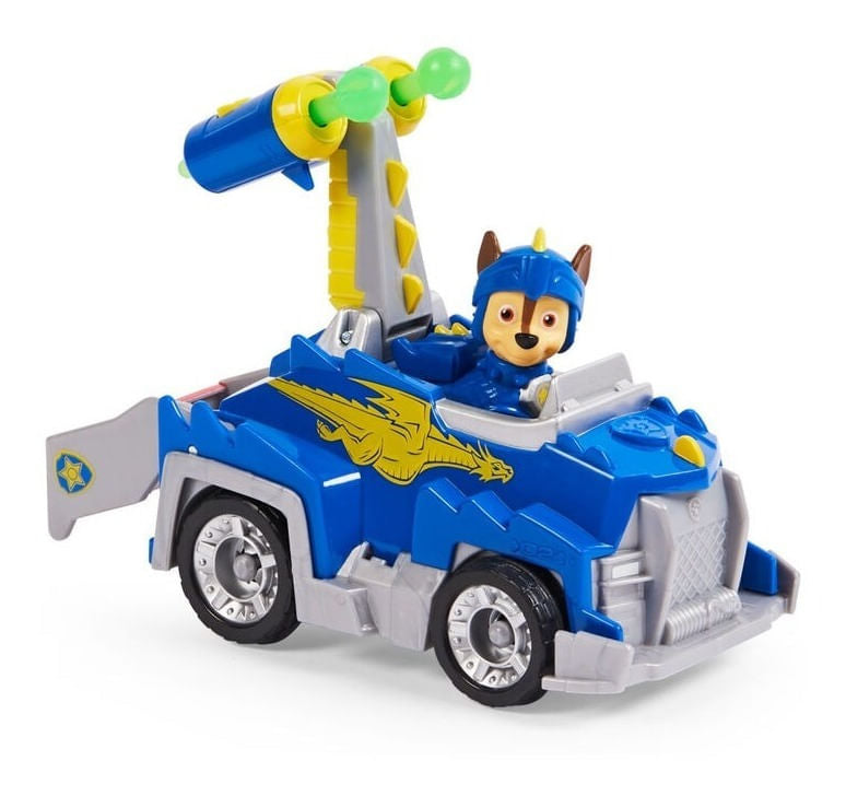 Paw Patrol Chase Vehículo Con Figura Y Accesorios 16776rkc