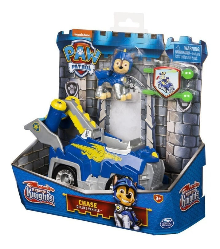 Paw Patrol Chase Vehículo Con Figura Y Accesorios 16776rkc