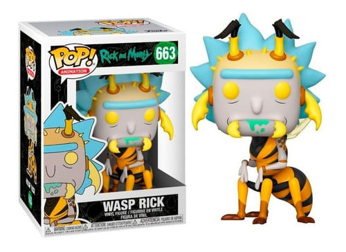 Funko Pop Animation Rick And Morty Wasp Rick 663 44255
