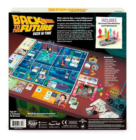 Funko Games Back To The Future Back In Time 487200