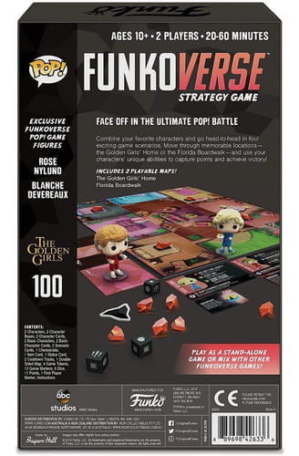 Funko Pop Games Funkoverse The Golden Girls 42633 At