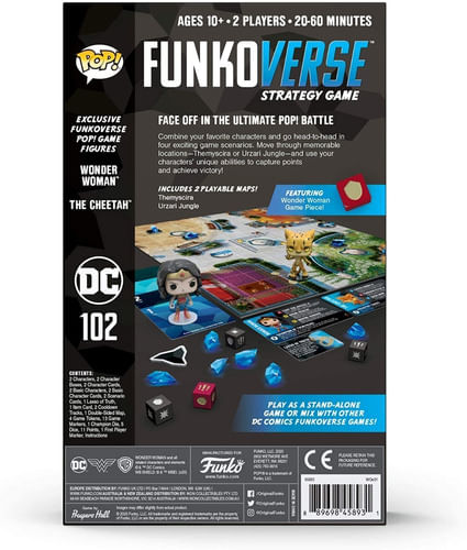 Funko Pop Games Funkoverse Dc Comics 102 45893 2 Pack At